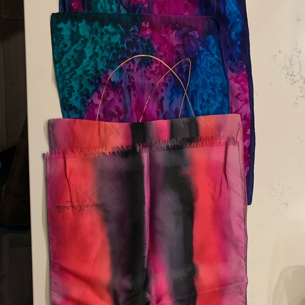 Silk scarves